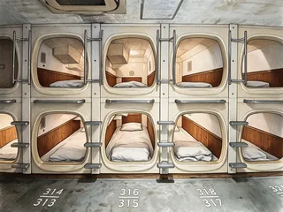 Single room occupancy SRO micro apartment interior