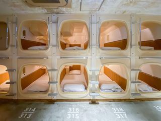 Single room occupancy SRO micro apartment interior