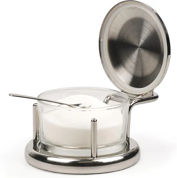 RSVP Endurance Stainless Steel Salt Server with Spoon