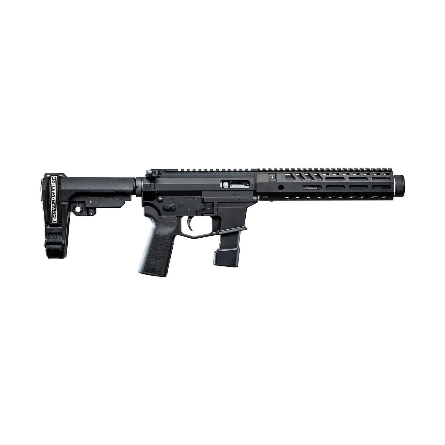 Integrally Suppressed AR9 Pistol | Angstadt Arms Vanquish